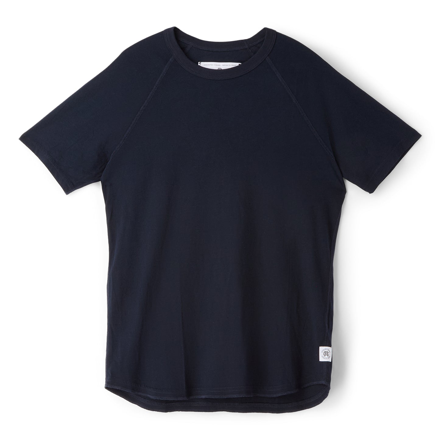Reigning Champ Reigning Champ Men's Knit Cotton Jersey Raglan Tee (Navy)