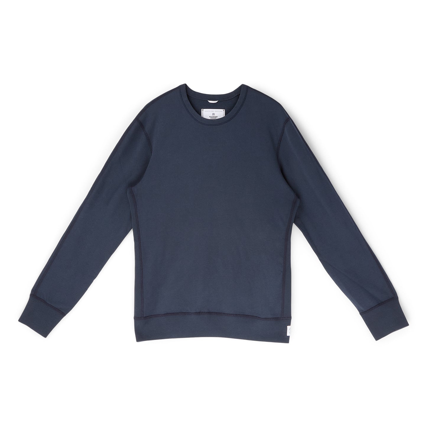 Reigning Champ Reigning Champ Men's Knit Lt Wt Terry Long Sleeve Crewneck (Steel)