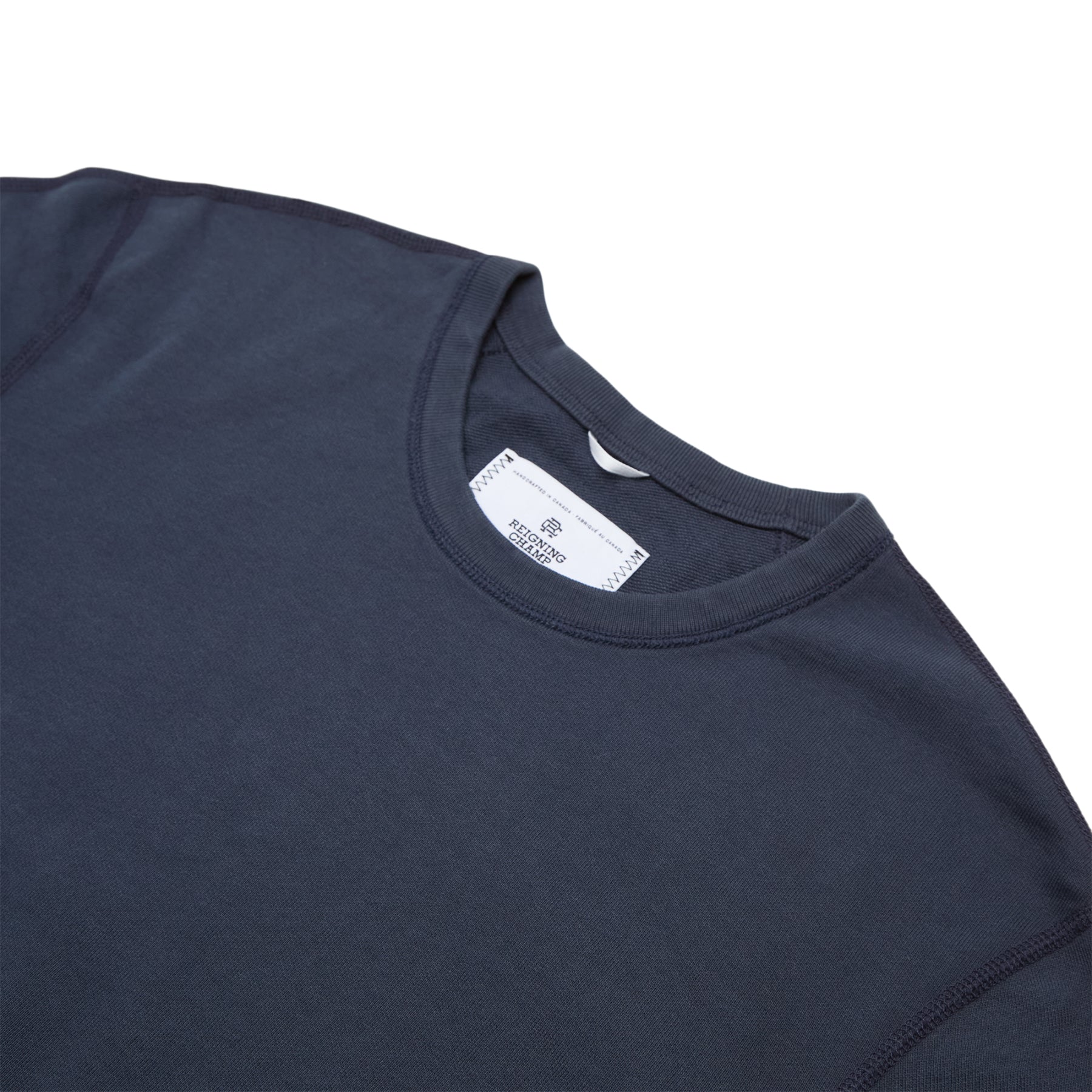Reigning Champ Reigning Champ Men's Knit Lt Wt Terry Long Sleeve Crewneck (Steel)