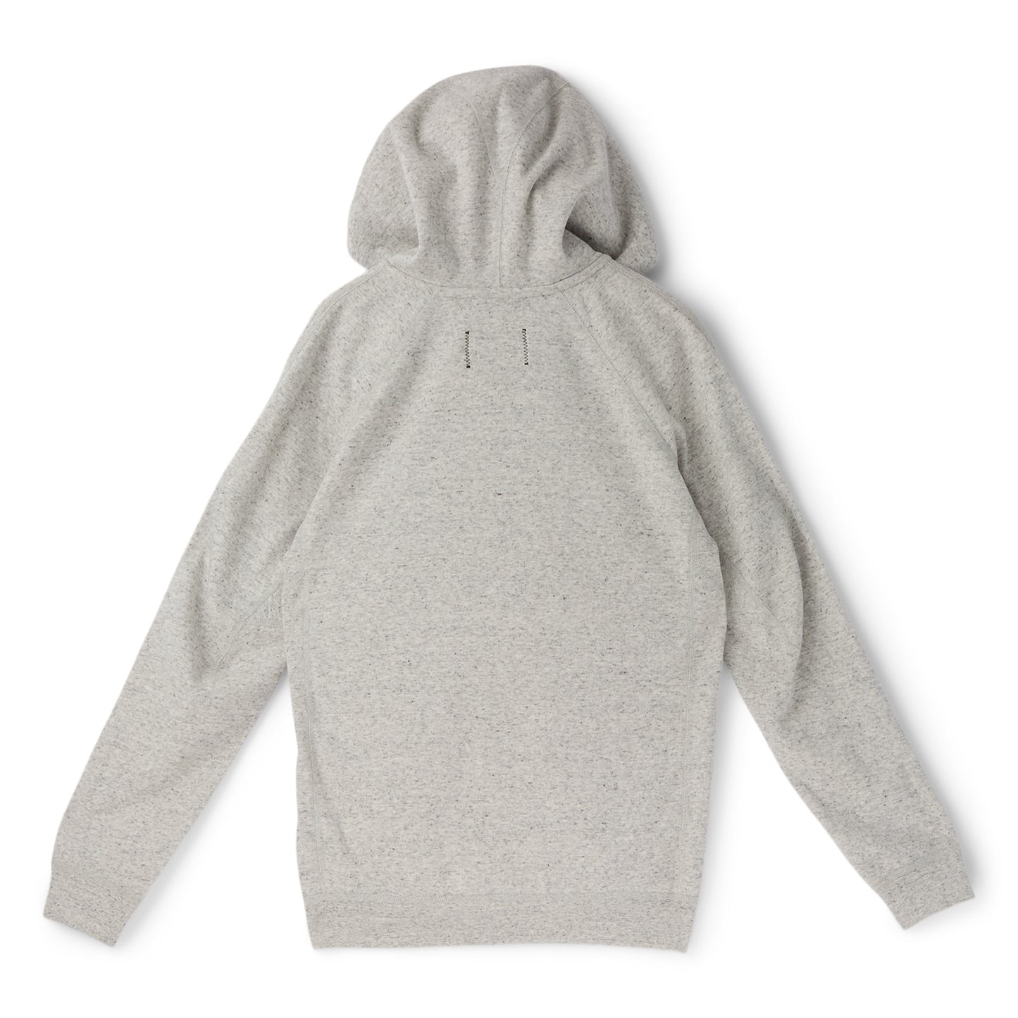 Reigning Champ Reigning Champ Bonded Interlock Full Zip Hoodie (Heather Grey)