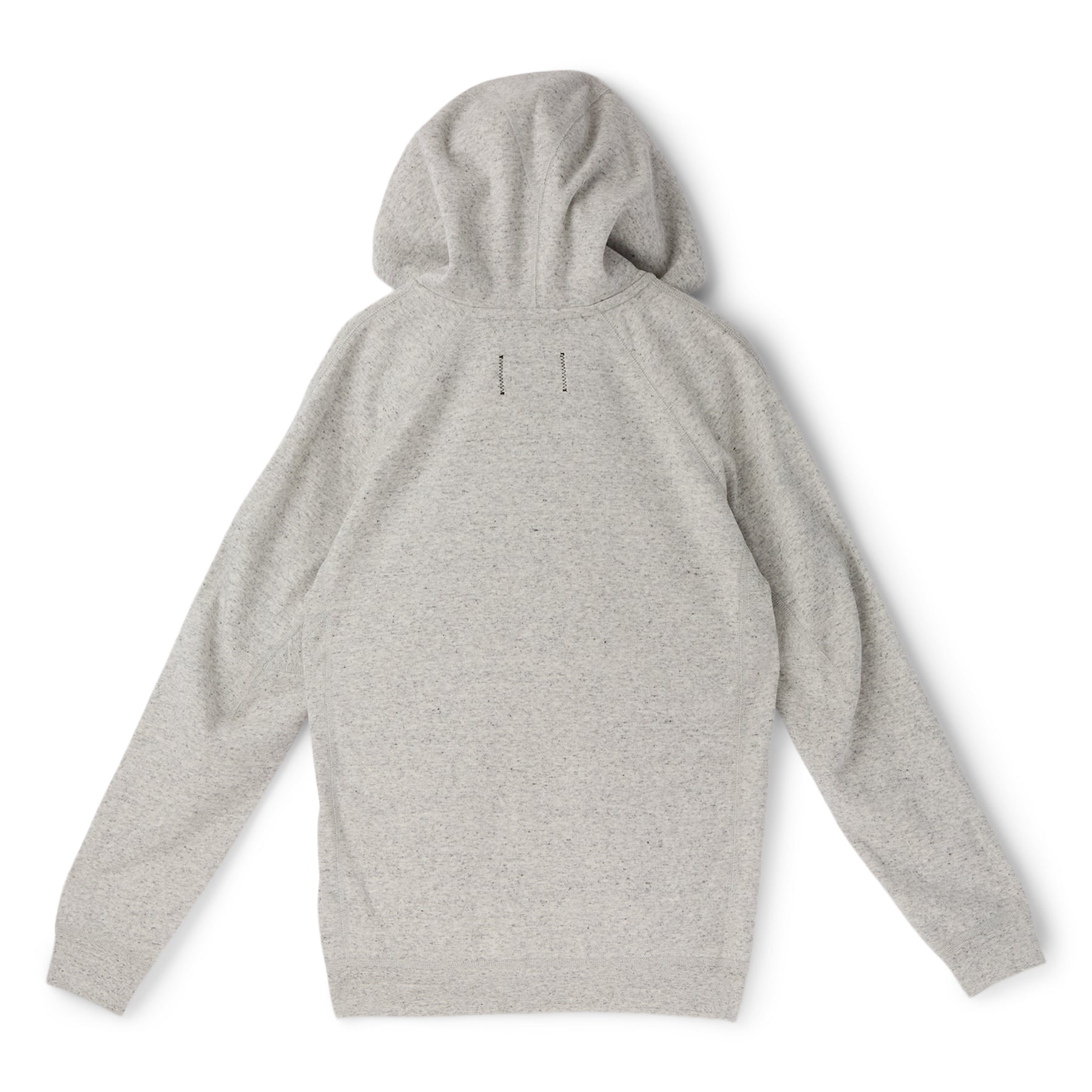Reigning Champ Reigning Champ Bonded Interlock Full Zip Hoodie (Heather Grey)