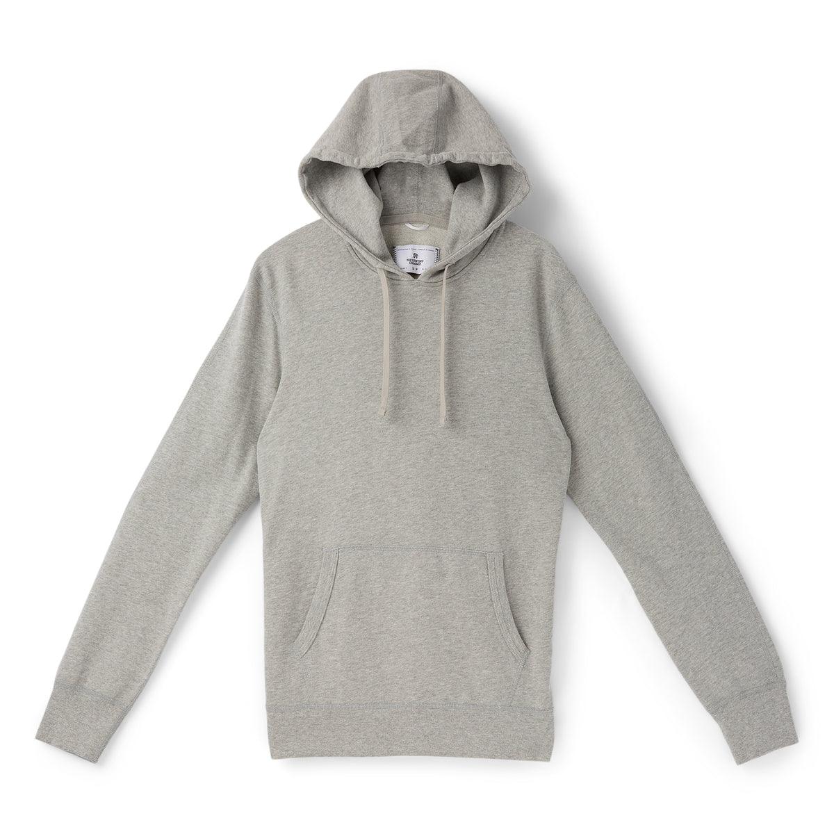 Reigning Champ Reigning Champ Men's Knit Lt Wt Terry Pullover Hoodie (Heather Grey)