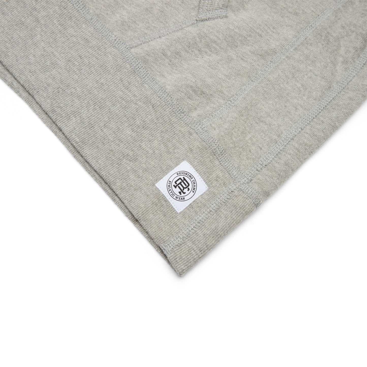 Reigning Champ Reigning Champ Men's Knit Lt Wt Terry Pullover Hoodie (Heather Grey)