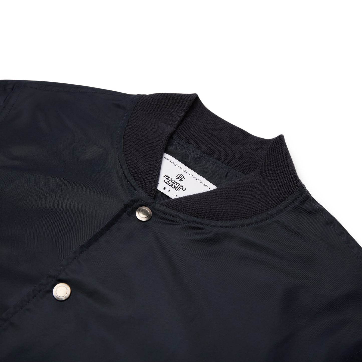 Reigning Champ Reigning Champ Lt Satin Stadium Jacket (Navy)