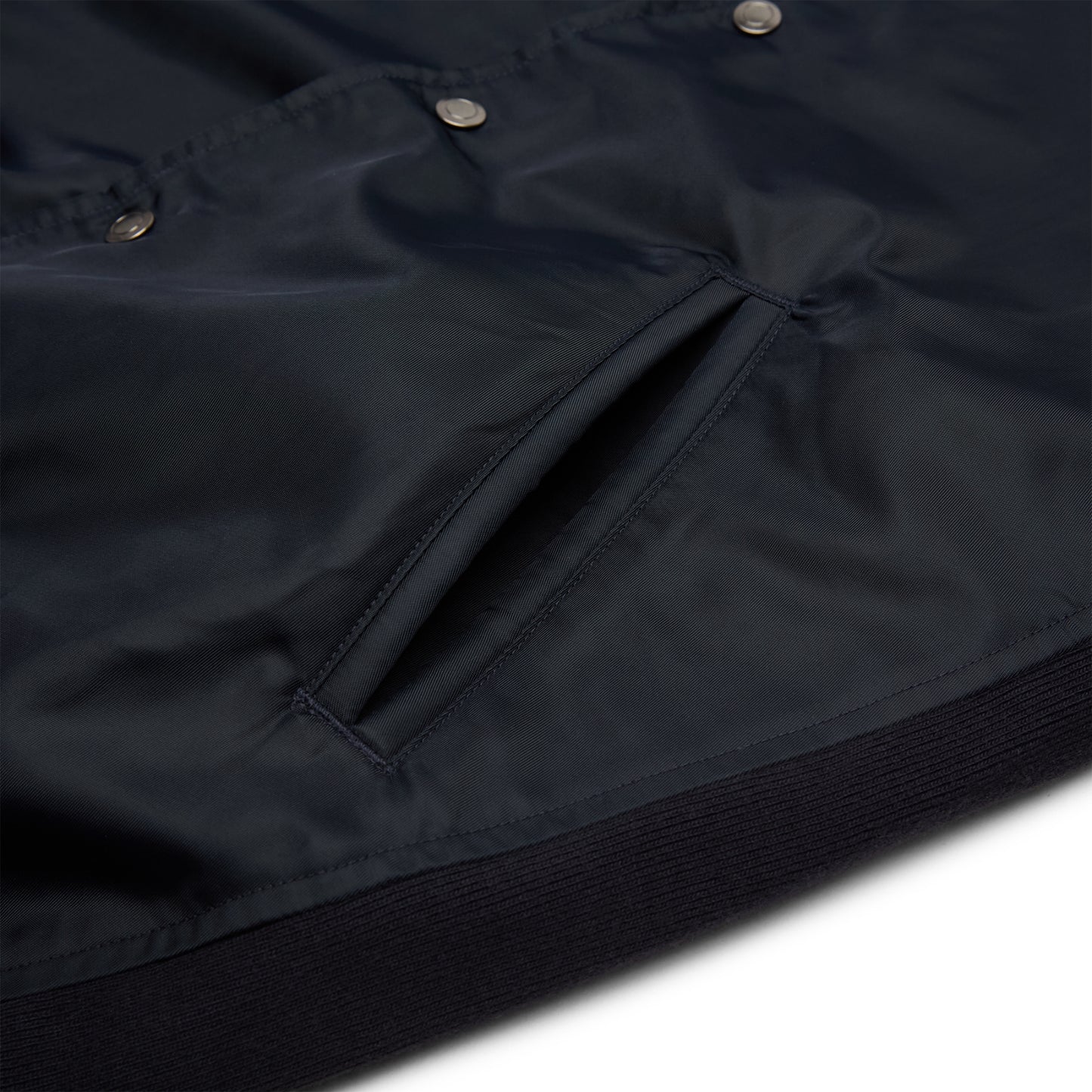 Reigning Champ Reigning Champ Lt Satin Stadium Jacket (Navy)