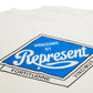 REPRESENT Classic Parts T-Shirt (Flat White)