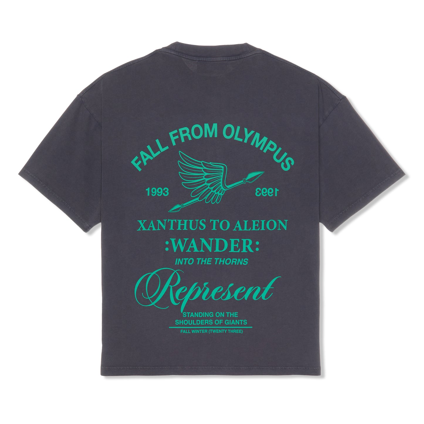 REPRESENT Fall From Olympus T-Shirt (Storm)