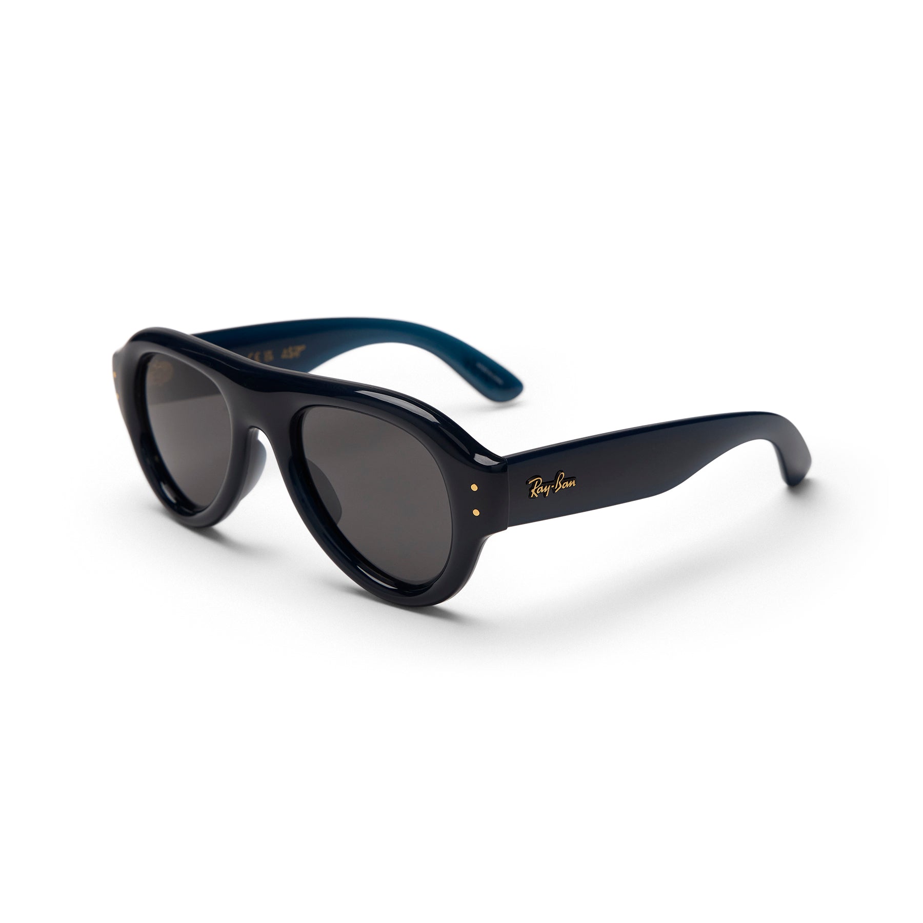 A$AP Rocky x Ray-Ban Aviator Puffer (Transparent Blue/Dark Grey)
