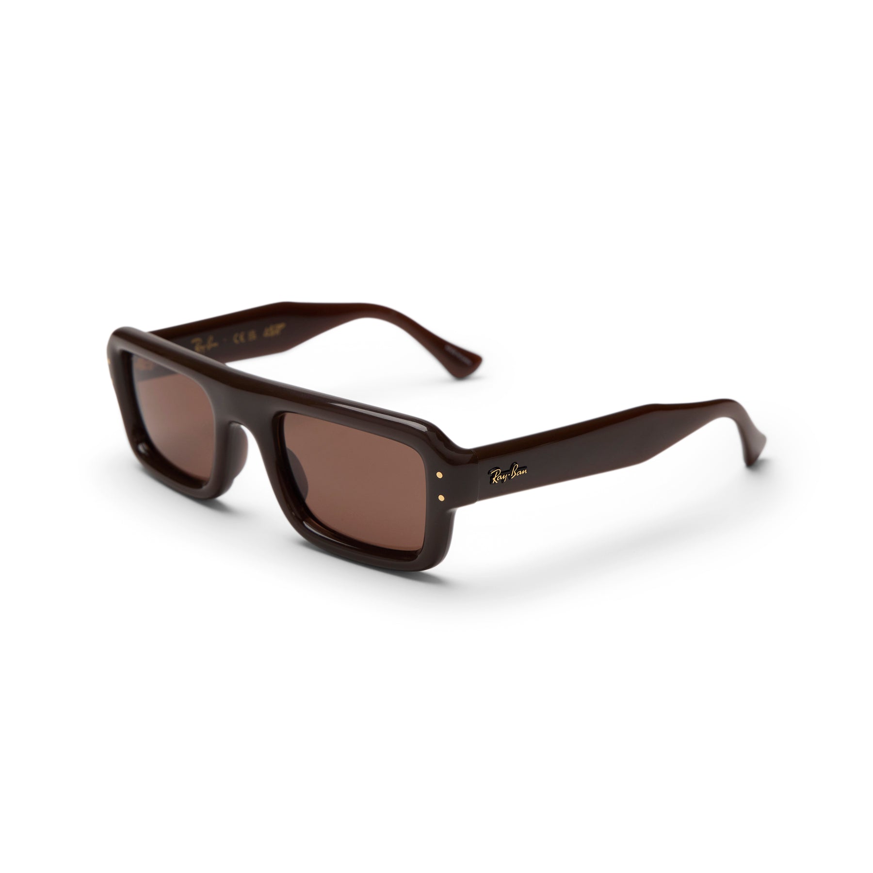 A$AP Rocky x Ray-Ban Flacko Puffer (Transparent Brown/Dark Brown)