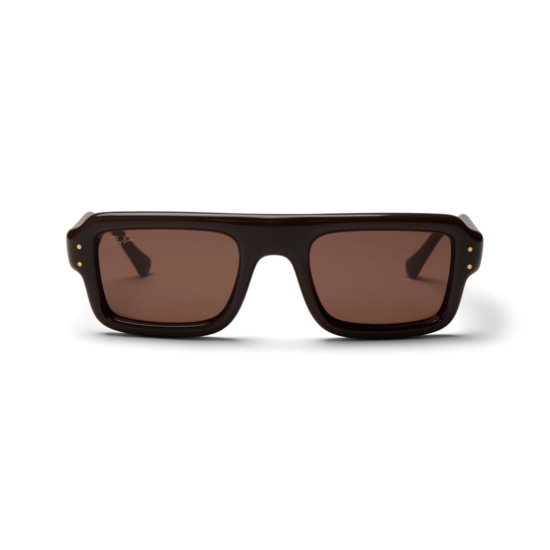 A$AP Rocky x Ray-Ban Flacko Puffer (Transparent Brown/Dark Brown)