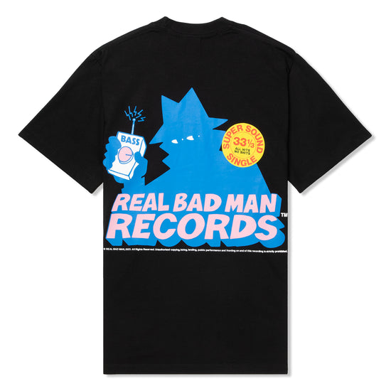Real Bad Man RBM Records Short Sleeve Tee (Black)