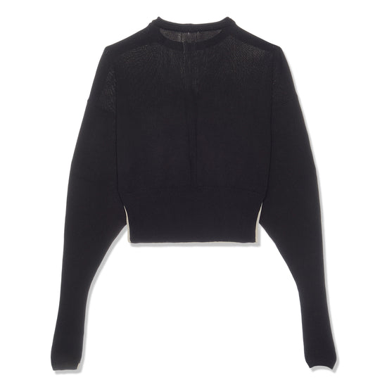 Rick Owens Maglia Combo Cropped Top (Pearl)