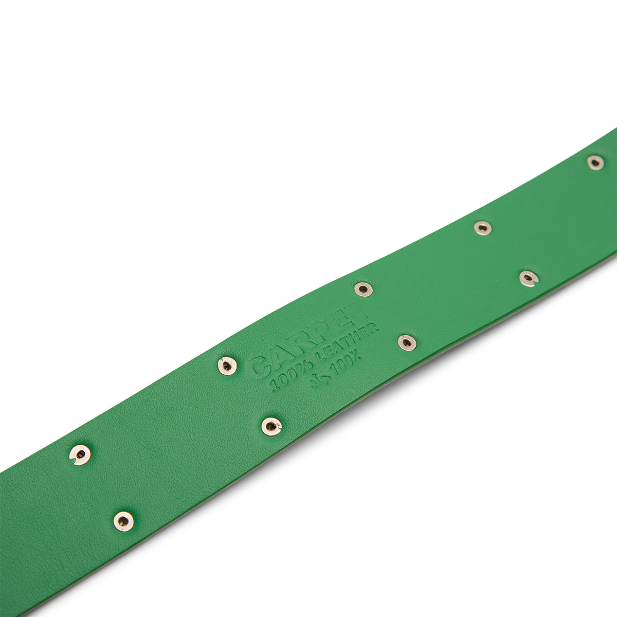 Carpet Company Pony Hair Studded Belt (Black)