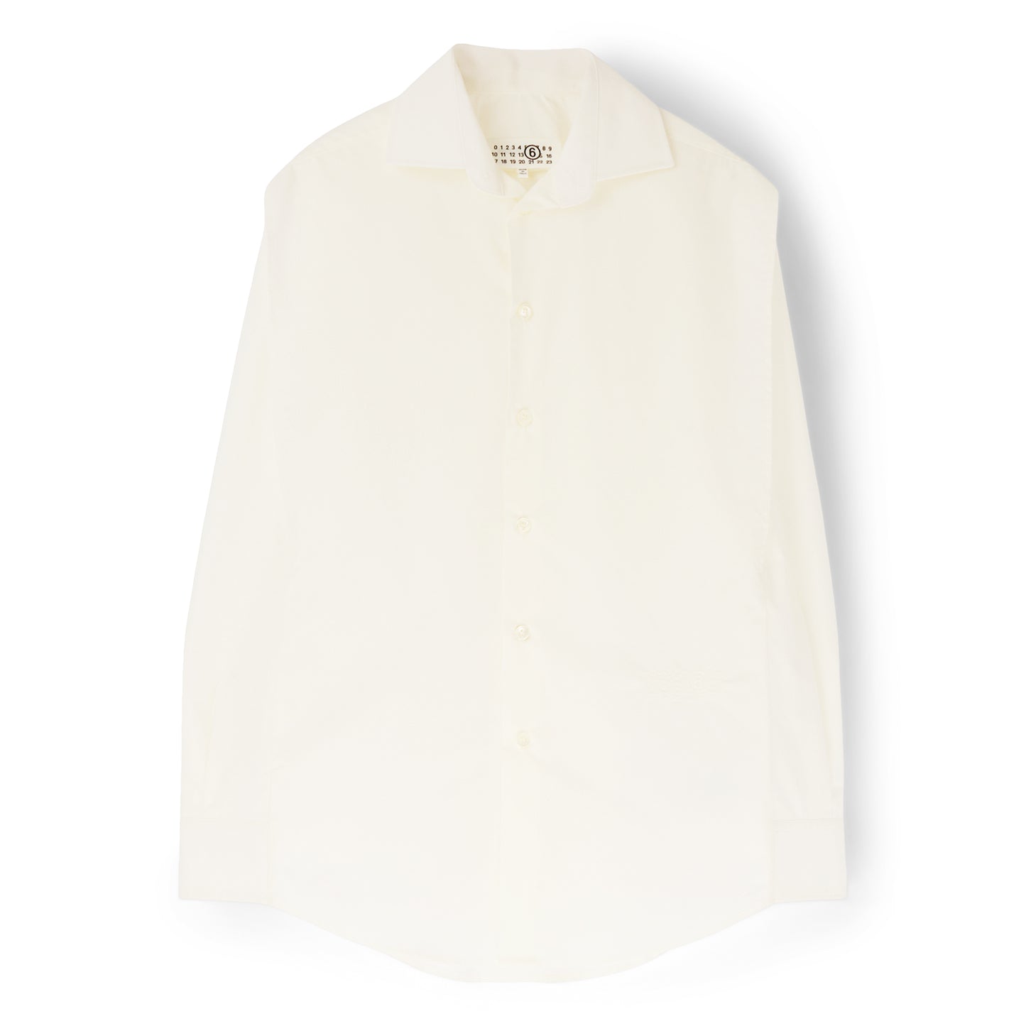 MM6 Maison Margiela Long-sleeved Top (Off White)