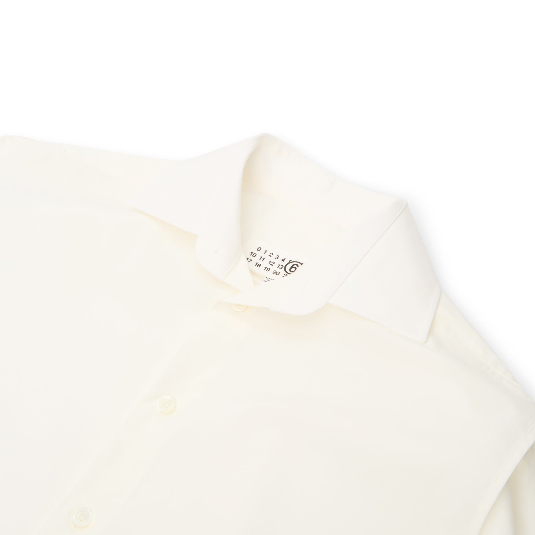 MM6 Maison Margiela Long-sleeved Top (Off White) – CNCPTS