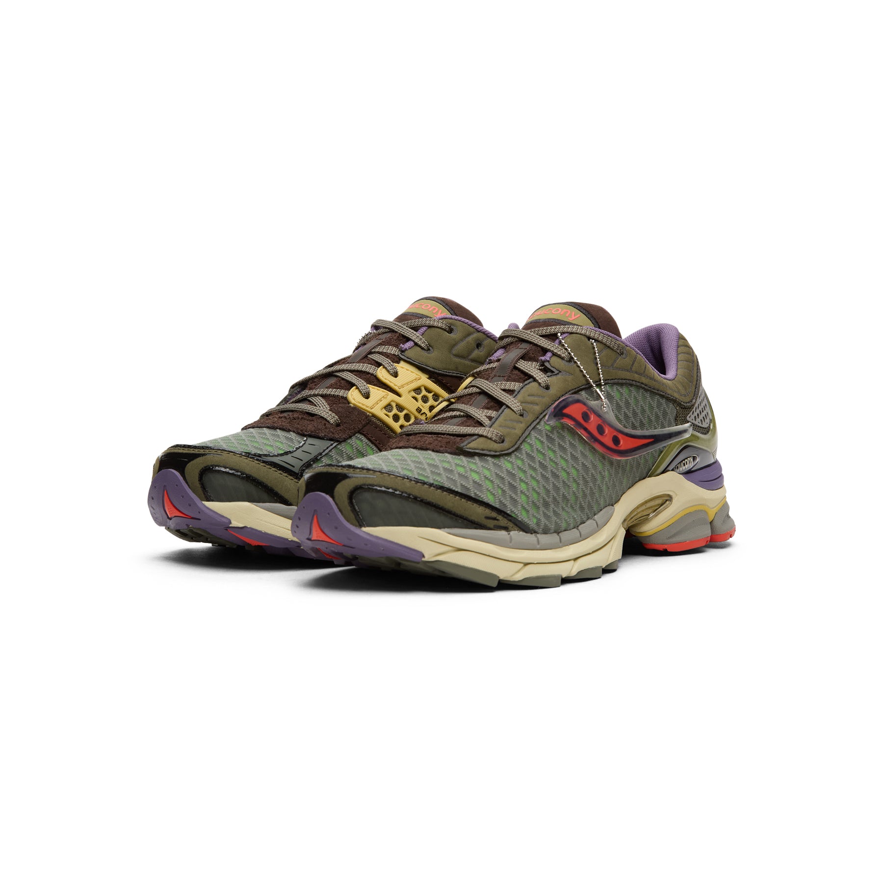Saucony Paramount (Olive/Dark Grey) – CNCPTS