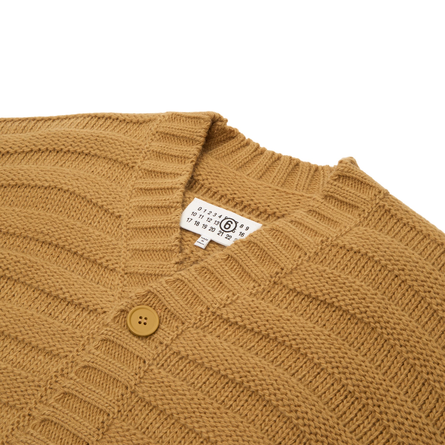 MM6 Maison Margiela Cardigan (Beige) – CNCPTS