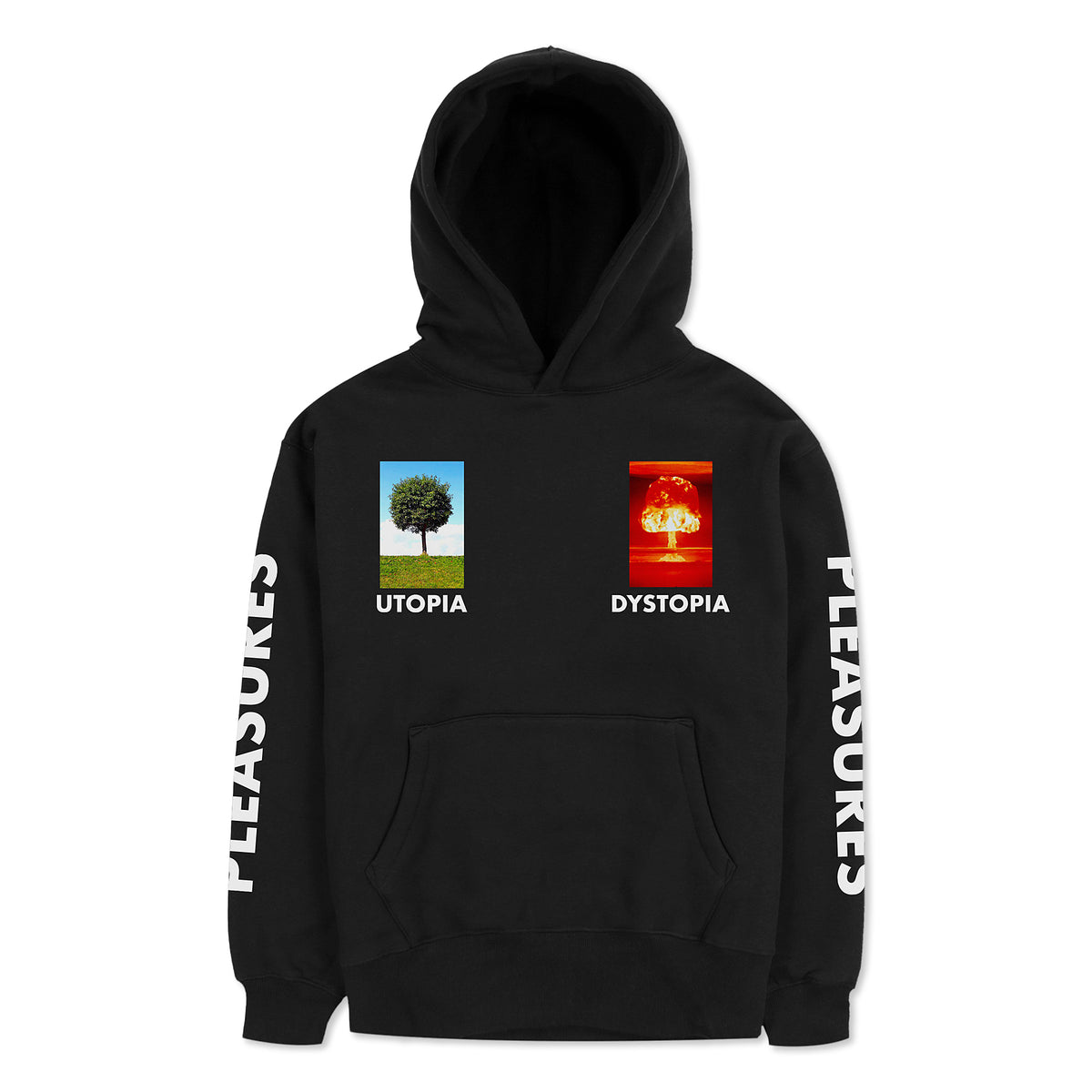 Pleasures Somewhere Hoodie (Black)