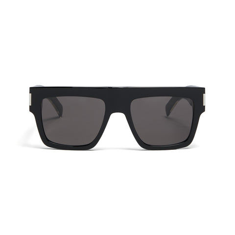 Saint Laurent SL 628 Sunglasses (Black/Crystal)
