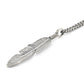 Serge DeNimes Silver Ethereal Feather Necklace (Silver)