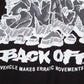 Snack Skateboards Back Off Tee (Black)