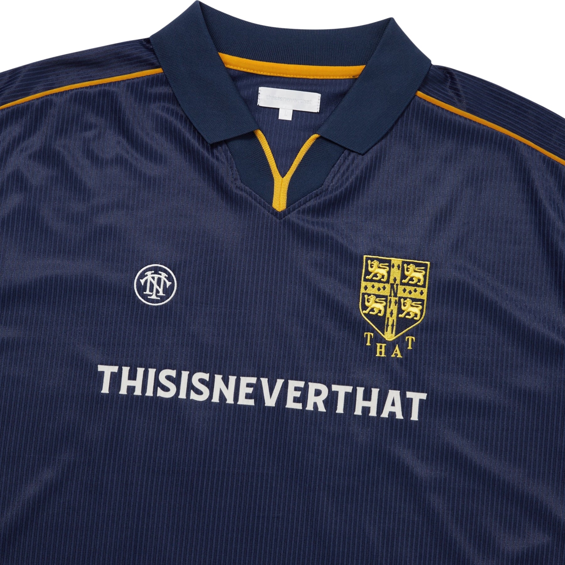 thisisneverthat Soccer Jersey (Navy) – CNCPTS