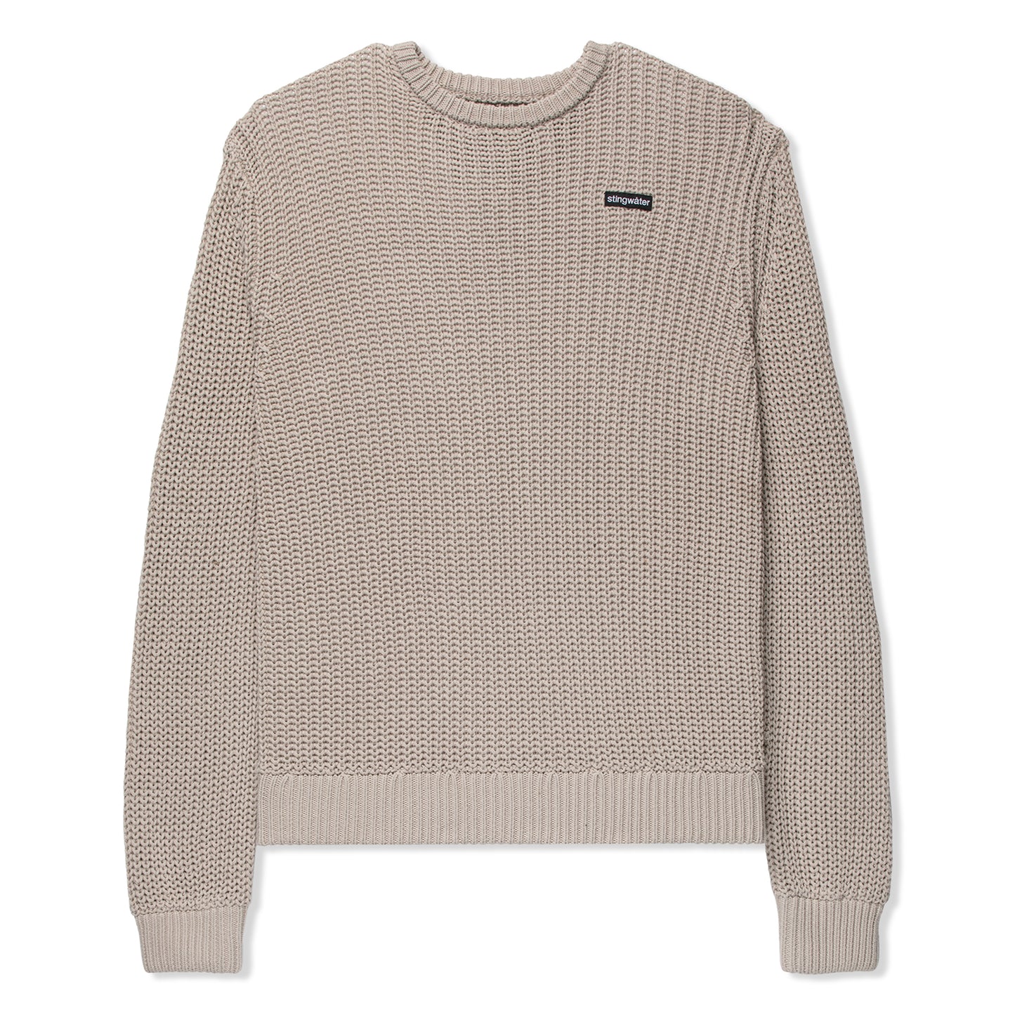 Stingwater Leave Me Alone Knit Sweater (Oatmeal)