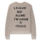 Stingwater Leave Me Alone Knit Sweater (Oatmeal)
