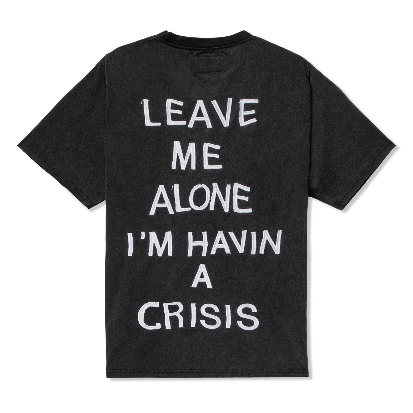 Stingwater Leave Me Alone T Shirt (Acid Black)