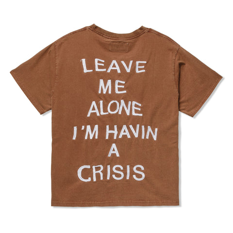 Stingwater Leave Me Alone T Shirt (Acid Brown)
