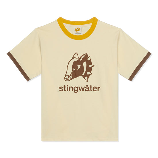 Stingwater Cow Head T Shirt (Off White/Contrast)