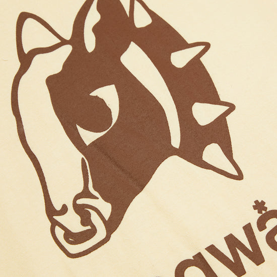 Stingwater Cow Head T Shirt (Off White/Contrast)