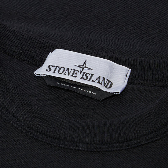 Stone Island Logo T-Shirt (Black)