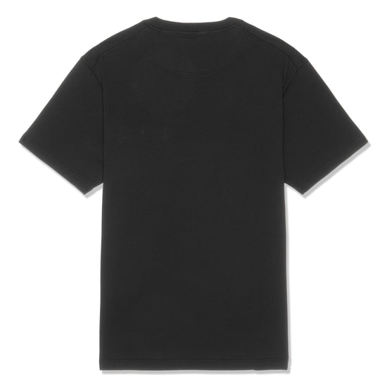 Stone Island Garment Dyed Logo T-Shirt (Black)