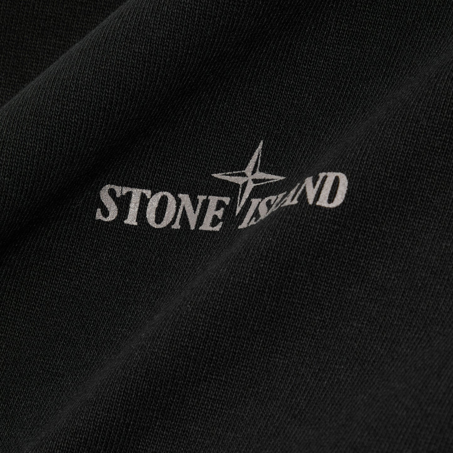 Stone Island Camo One Badge Print T-Shirt (Black)