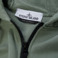 Stone Island Garment Dyed Zip Hoodie (Green)