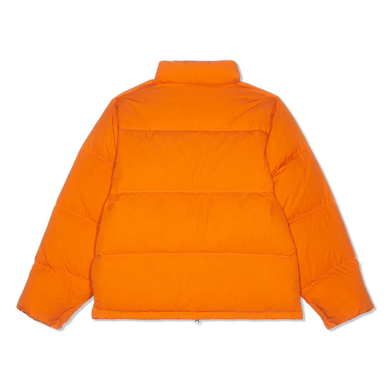 New York Down Relaxed Puffer Jacket, Orange
