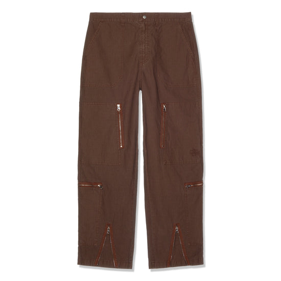 Stussy Flight Pant Ripstop Pigment Dyed (Brown)
