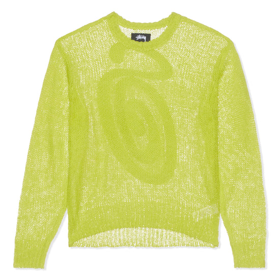 Stussy S Loose Knit Sweater (Lime)