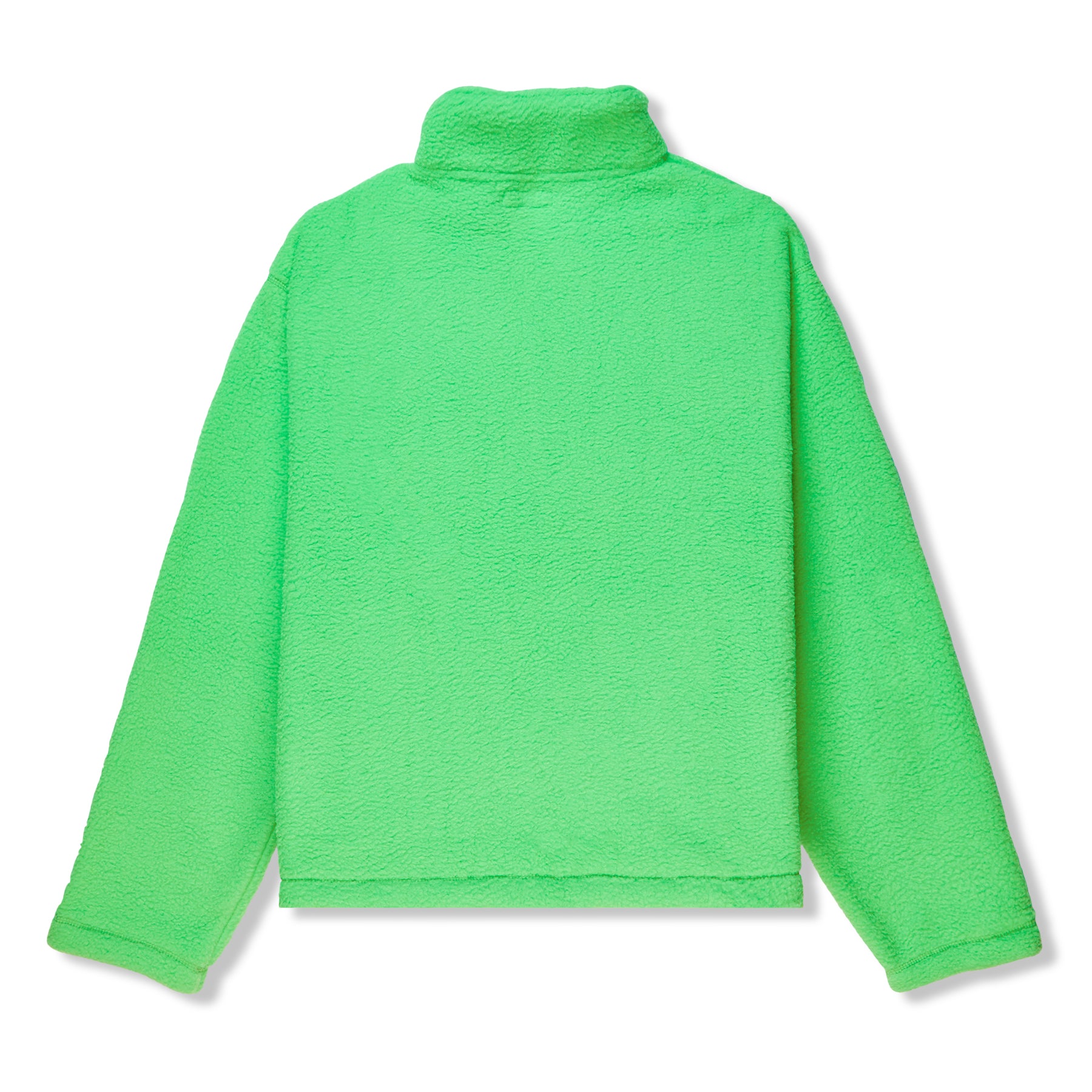 Half Zip Mock Neck Sweatshirt in lime – Stüssy