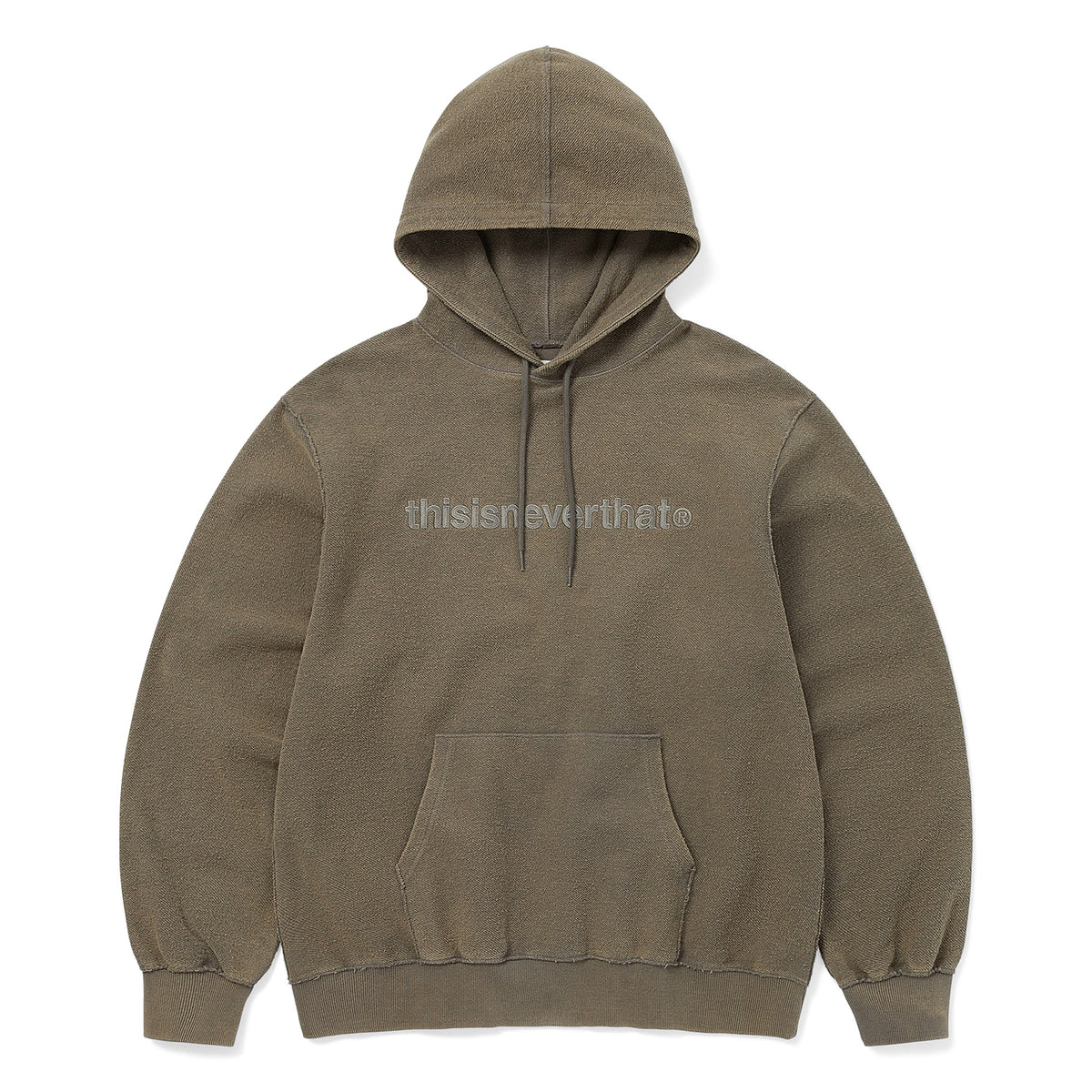 thisisneverthat T-Logo Hoodie (Dark Mocha)