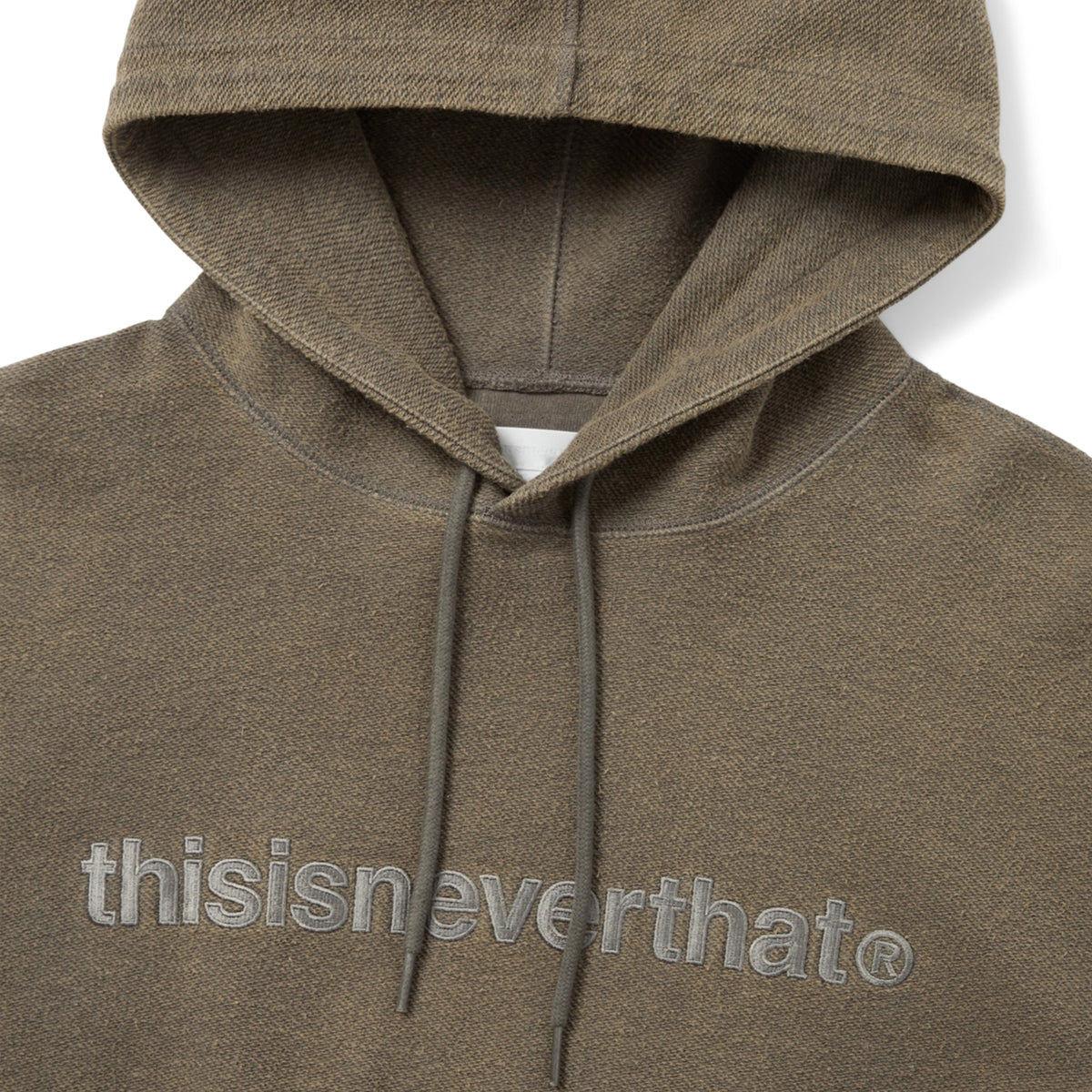 thisisneverthat T-Logo Hoodie (Dark Mocha)