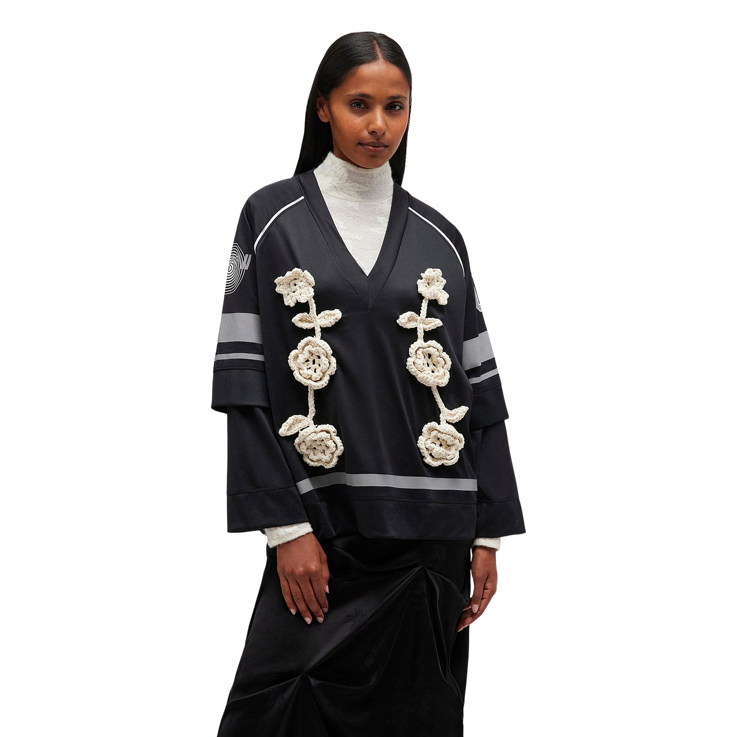 GANNI League Long Sleeve (Black)