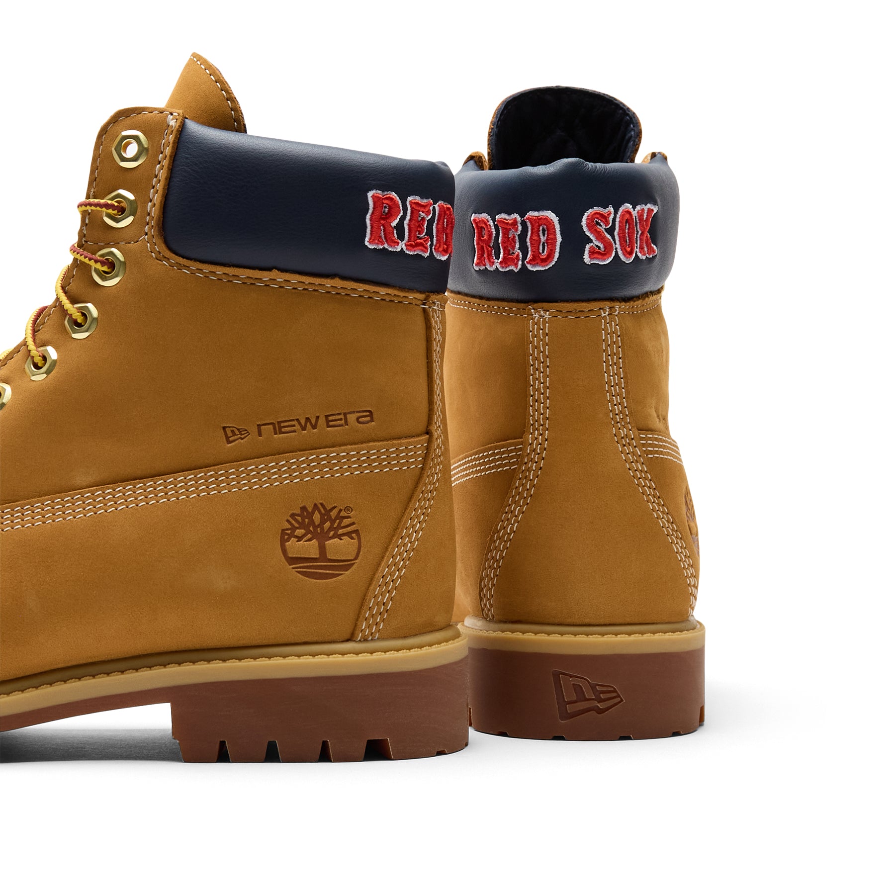 Timberland x New Era x Red Sox 6-Inch Waterproof Boot (Wheat Red Sox)