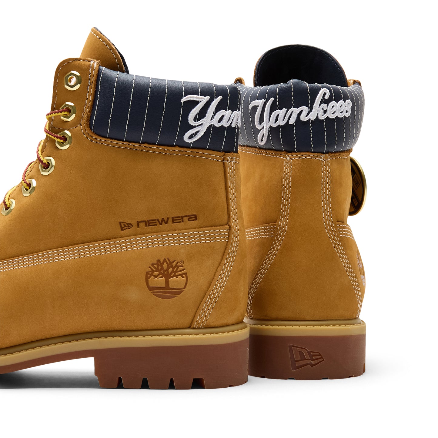 Timberland x New Era x Yankees 6-Inch Waterproof Boot (Wheat Yankees)