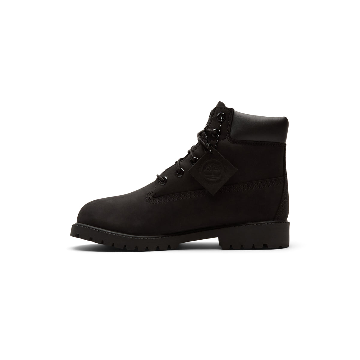 Timberland Junior 6" Lace-Up Waterproof Boot (Black)