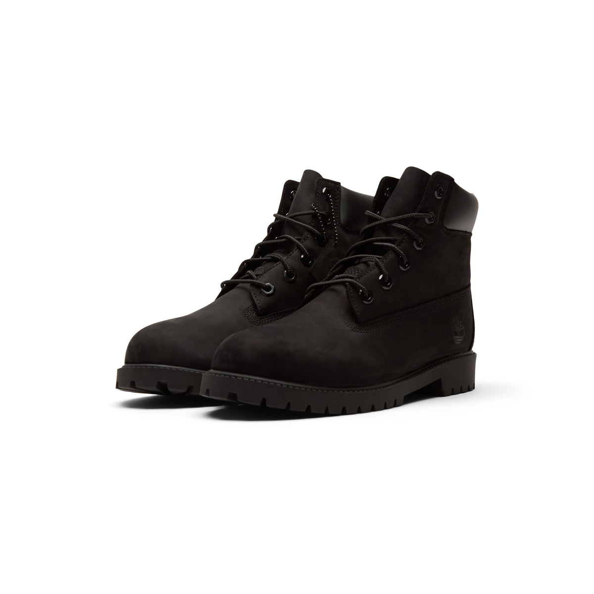 Timberland Junior 6" Lace-Up Waterproof Boot (Black)