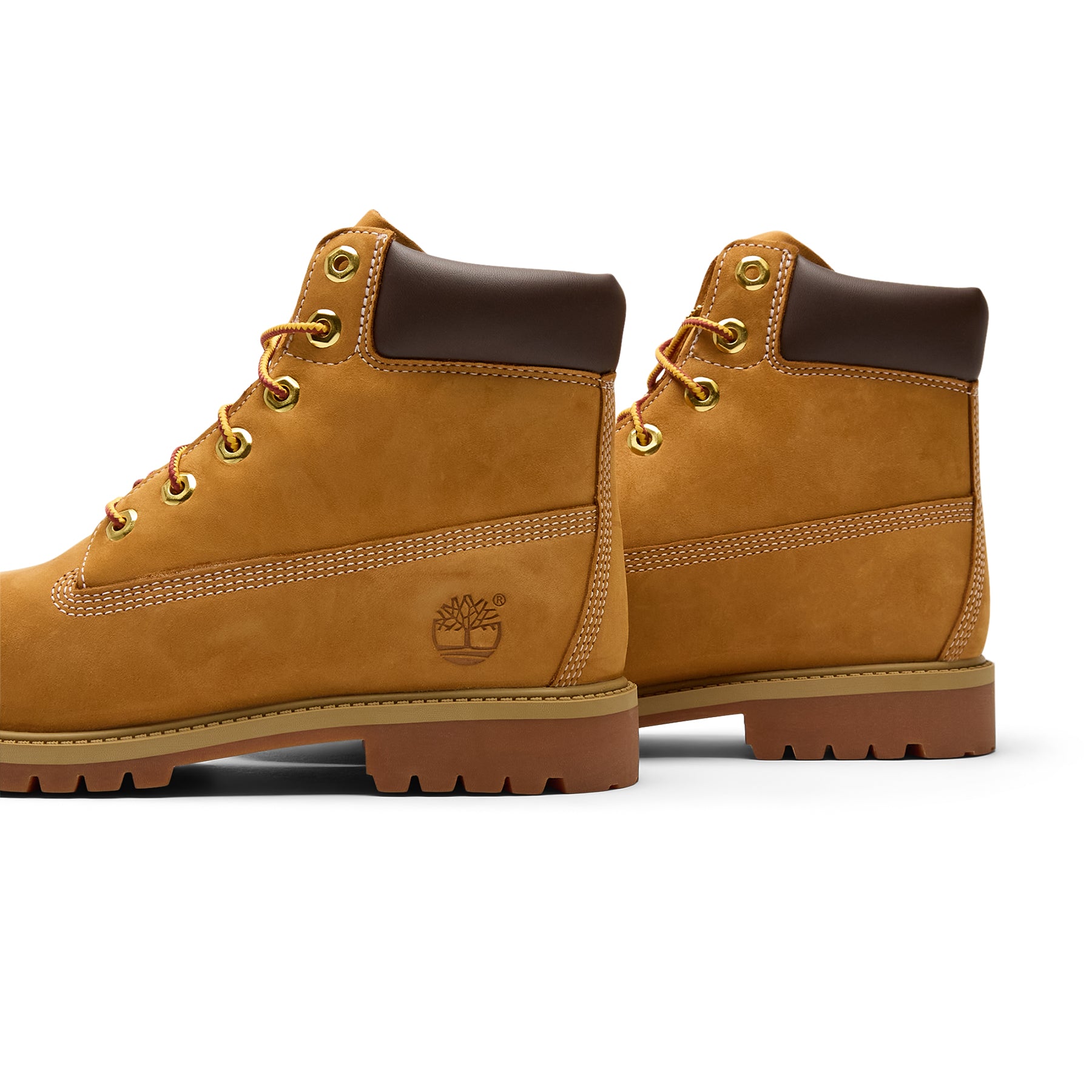 Timberland Junior 6" Lace-Up Waterproof Boot (Wheat)