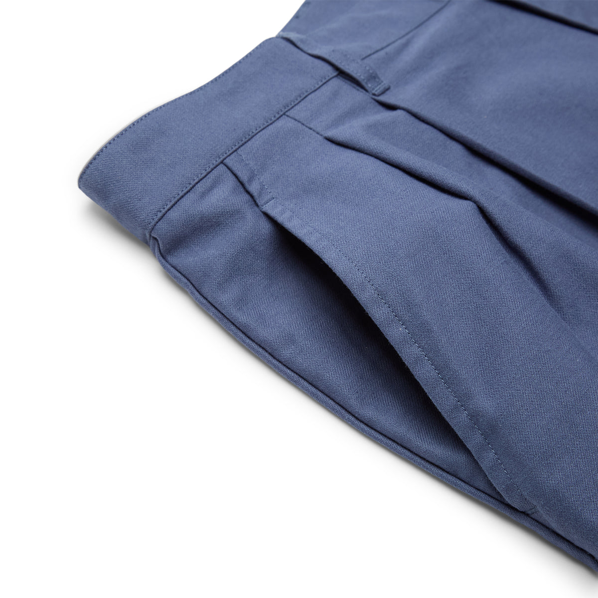 THUMPERS NYC Tuck Pants (Blue Gray)