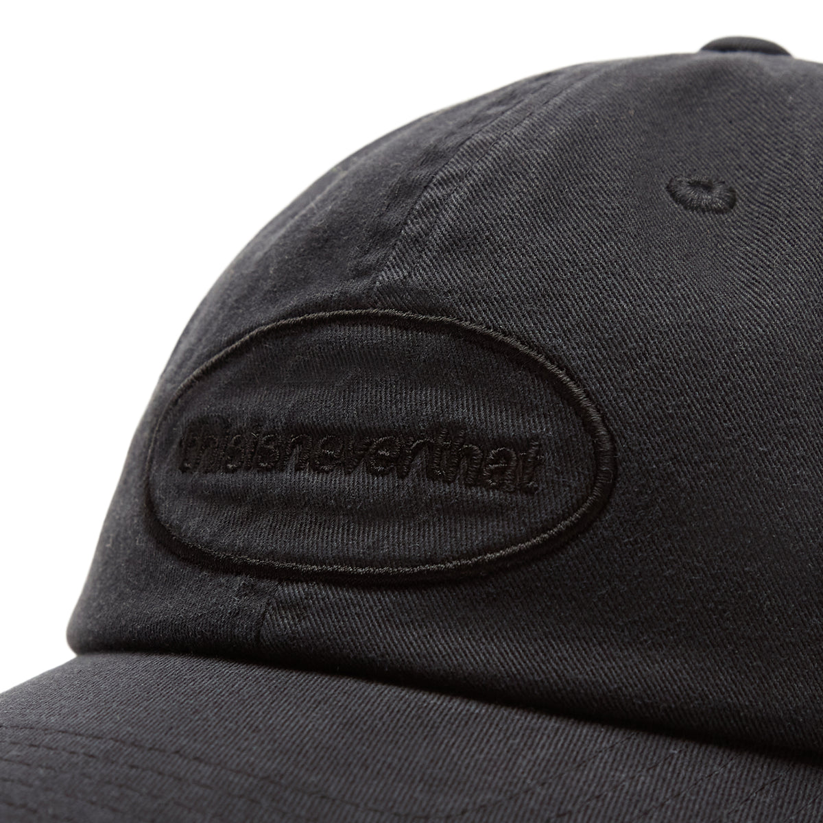 thisisneverthat Overdyed E/T-Logo Cap (Black)